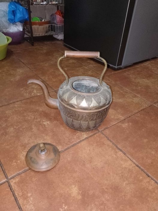 Tachos em cobre antigos