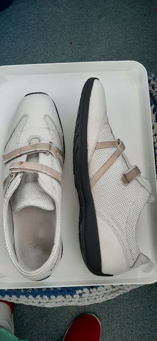 Туфлі чоловічі білі,р.42