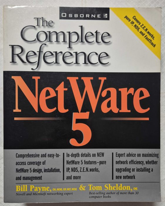 Livro «Netware 5 -The Complete Reference» de Bill Payne e Tom Sheldon