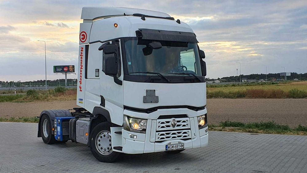Wynajem Ciągnika Siodłowego Renault T z kompresorem + hydraulika dwuobwodowa