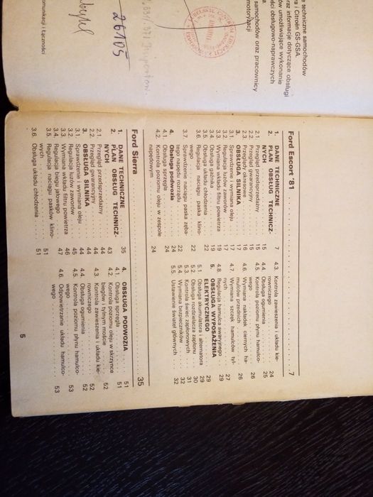 Instrukcja obsługi i naprawy ford escort, sierra i citroen gs