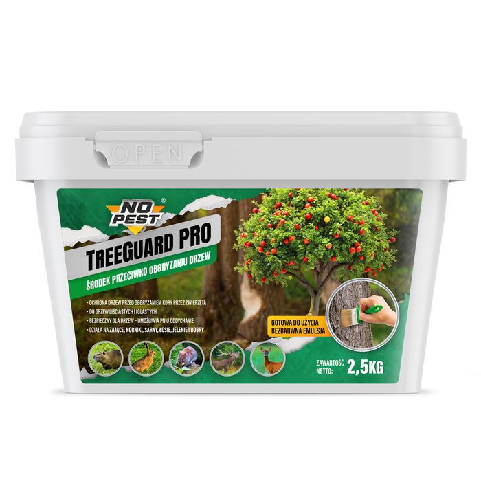 Środek, emulsja przeciw obgryzaniu, do ochrony drzew No Pest® 2,5kg