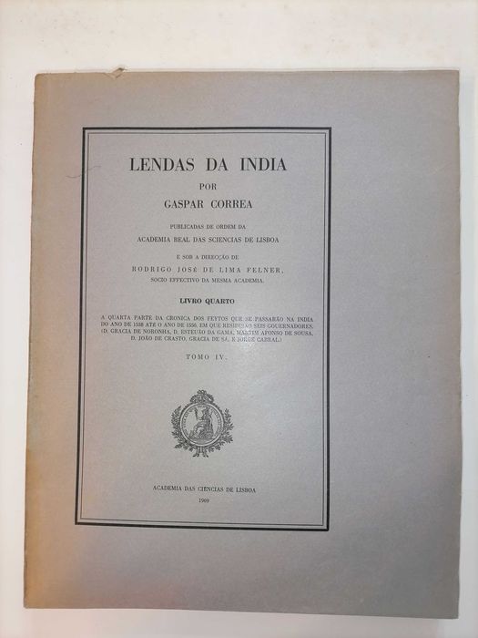 Lendas da Índia de Gaspar Correa