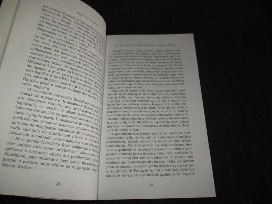 Livro Era bom que trocássemos umas ideias sobre assunto Mário Carvalho