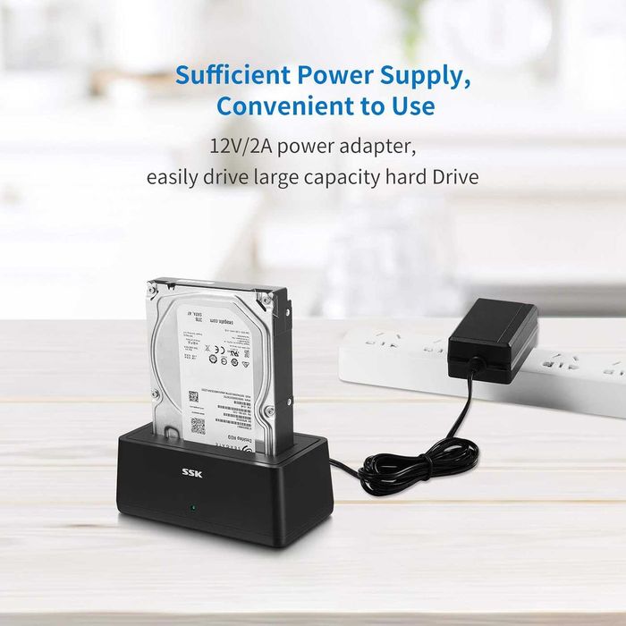 SSK stacja dokująca do dysków twardych SATA - nowa