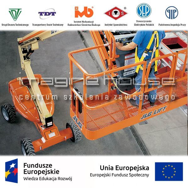 Szkolenia ONLINE wózki widłowe, kurs HDS, podesty ruchome, ładowarki