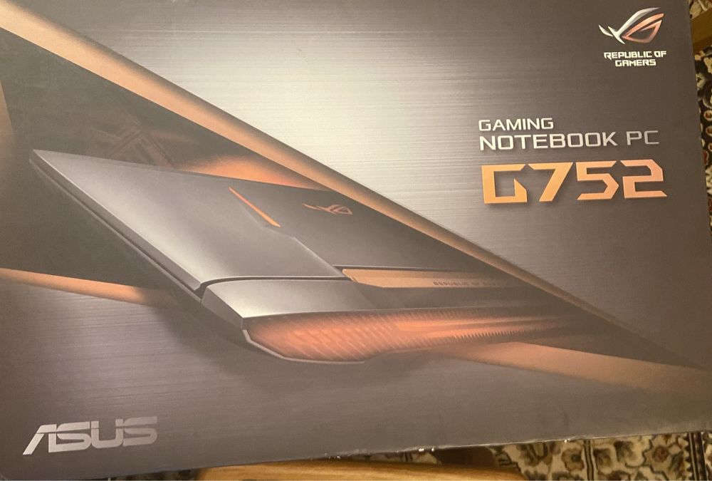 Laptop ASUS G752V |I7| GTX 970m | 32gb | 480GB SSD |