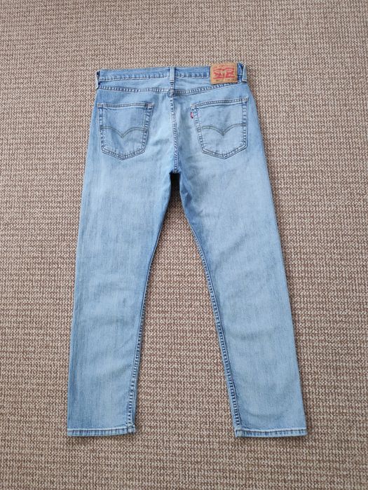 Levi's 502 джинси tapered fit оригінал W33 L30 блакитні
