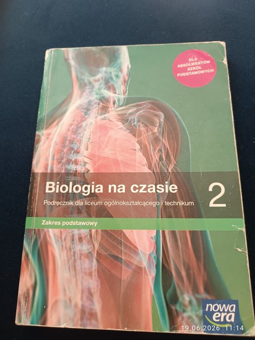 Podręcznik Biologia na czasie 2 technikim