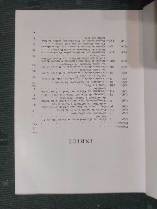 Memorias da Villa de Arrayollos - J. H. da Cunha Rivara - Parte I