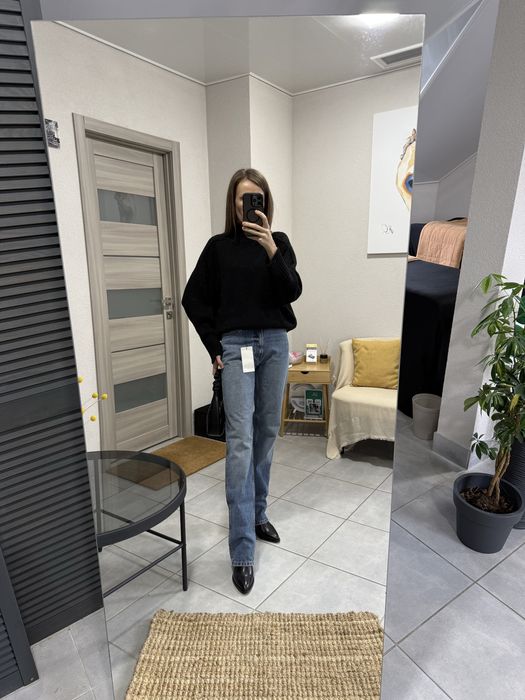 Джинси ZARA straight fit 34,36,38  оригінал