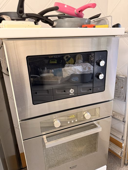 Microondas encastre novo