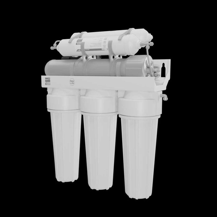 Sistema de Osmose Inversa 6 Etapas – Água Pura Remineralizada c/ Bomba