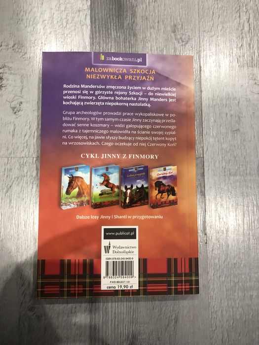 Książka „czerwony koń”