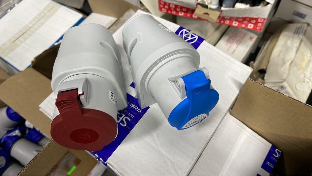 вилка розетка 32а