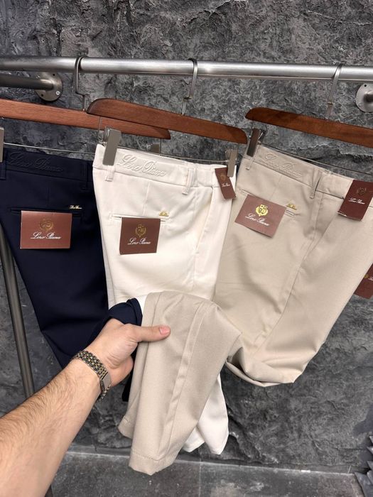 Стильні льняні брюки штани Loro,Армані