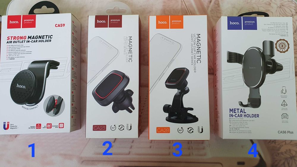 Автомобільний тримач холдер Hoco для телефона