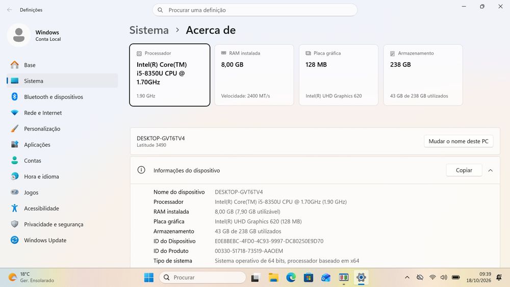 Dell Latitude 3490