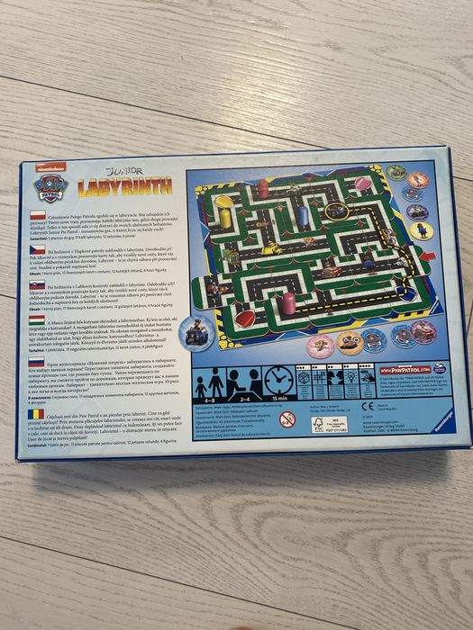 Gra planszowa Psi Patrol Labirynt Junior Ravensburger