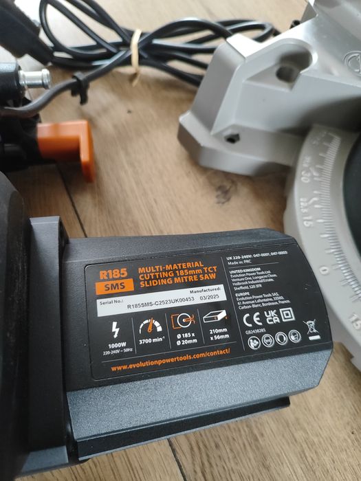Nowa Ukośnica z posuwem Evolution R185 SMS, rok 03/2025, nieużywana