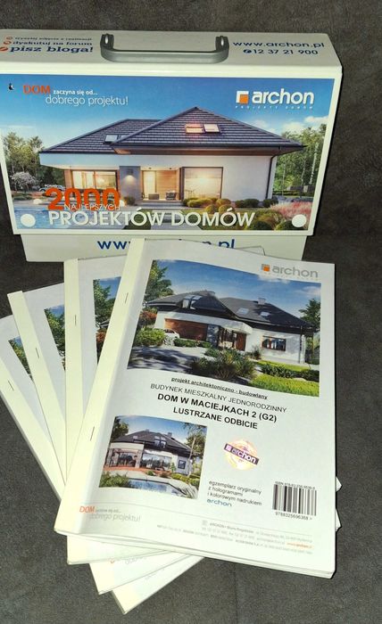 Projekt domu "DOM W MACIEJKACH 2G2 " odbicie lustrzane