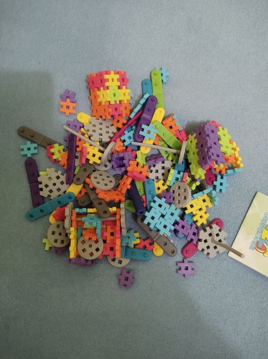 klocki konstrukcyjne 5 zestawów