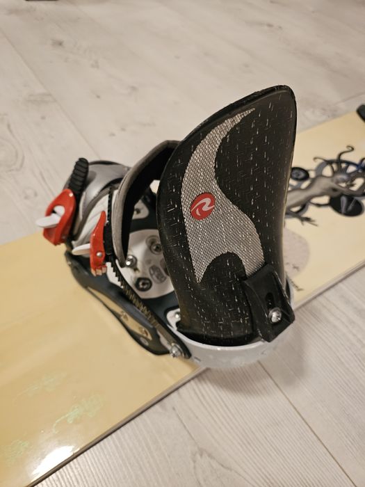 Snowboard Rossingnol + wiązania carbon 161 cm