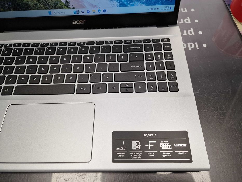 Acer Aspire 3 A315-59/ i5-1235U 1.30 GHz/ 8GB/ 256GB/ 15.6" FHD/ W11