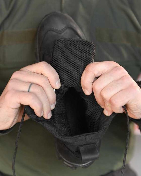 Тактичні черевики dragon total black