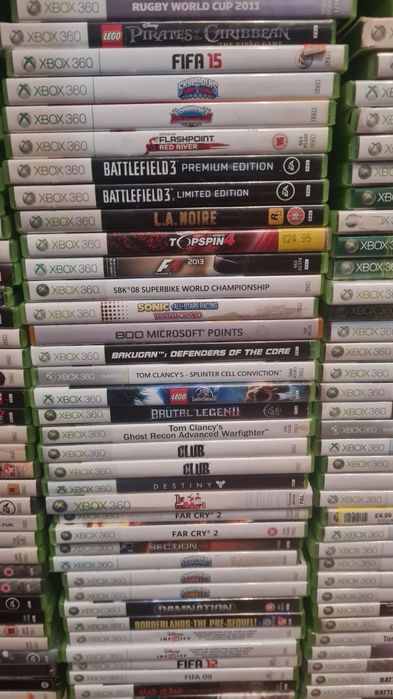 Колекція Дисків xbox 360 ікс бокс 360 з мануалами