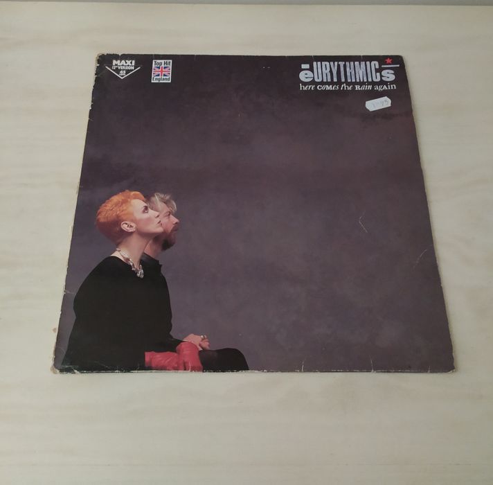 Eurythmics here comes the rain again vinil maxi single
