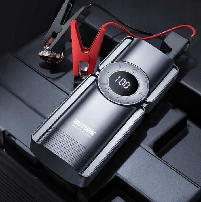 Powerbank Urządzenie rozruchowe BUTURE 2500A Jump Starter Kompresor