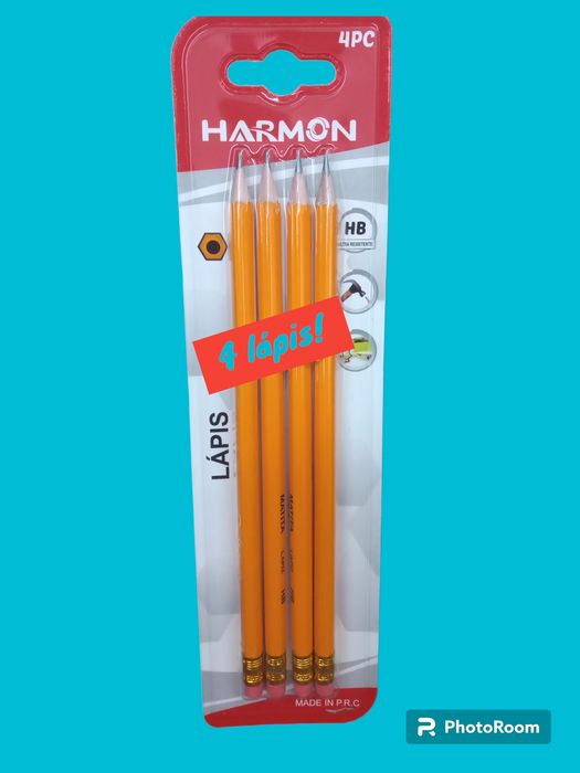 Caixa de 4 lapis