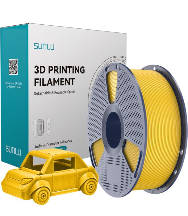 Sunlu PETG чорний, Dark Khaki, червоний, синій, жовтий,білий