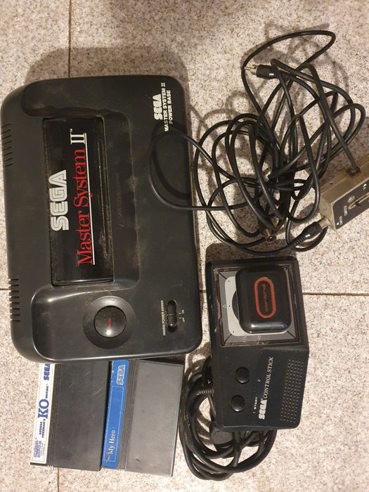 Sega Master System com control stick!