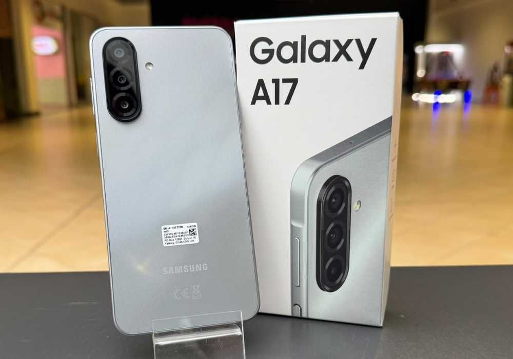 Samsung Galaxy A17 4G | 4 / 128 GB | POWYSTAWOWY | SREBRNY CZARNY | SZKŁO GRATIS |
