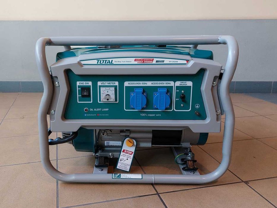 Бензиновый генератор Total 2.8/3.5 кВт TP135006 в наличии