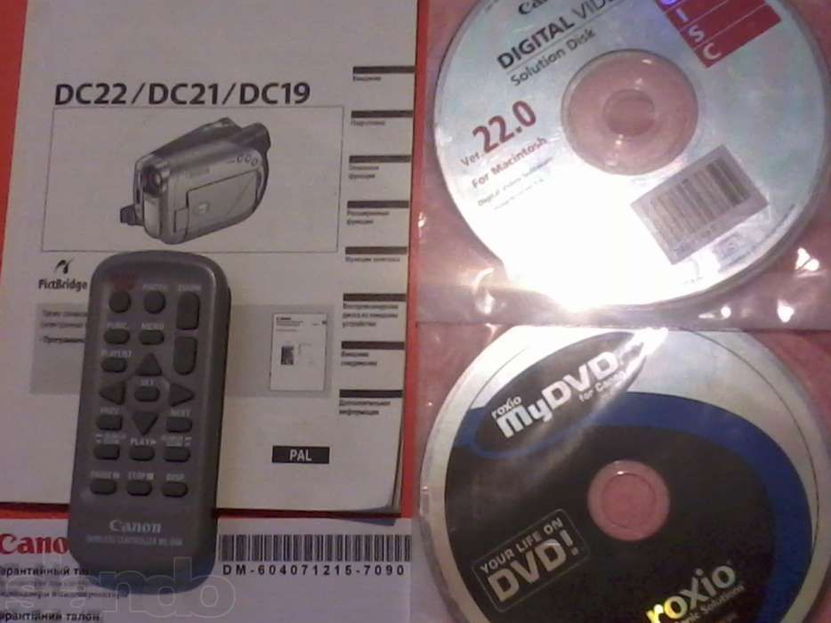 Цифровая видеокамера Canon DC 21