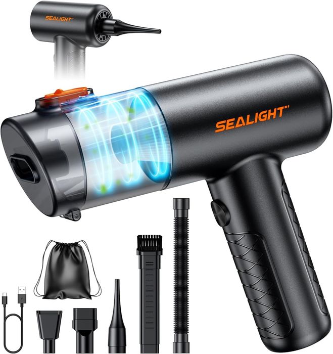 Бездротовий автомобільний пилосос SEALIGHT DW192 25000 Pa 4-в-1