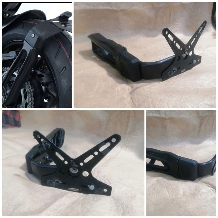 Кріплення номерного знаку на Yamaha MT 09, 2015р.