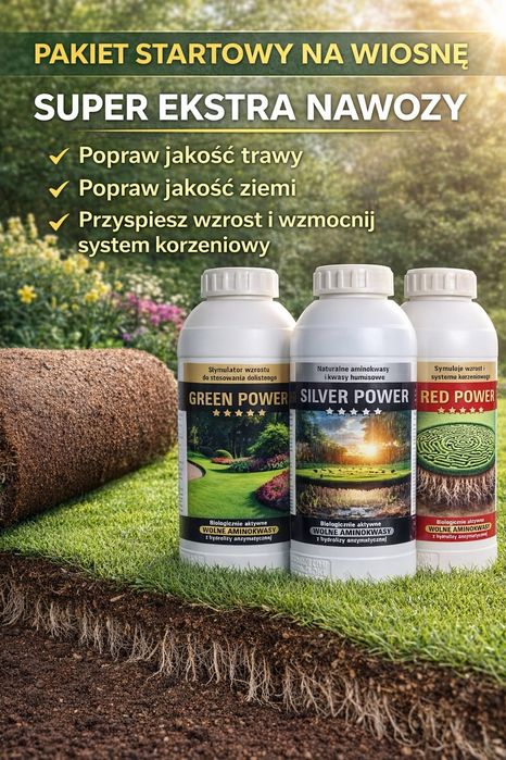 Trawa z Rolki Premium ! Certyfikat ! Producent ! Nawozy ! Kosiarki !