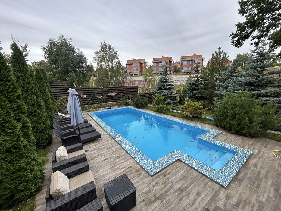 Без % Продаж елітного будинку  Лісники  з власним басейном і банею