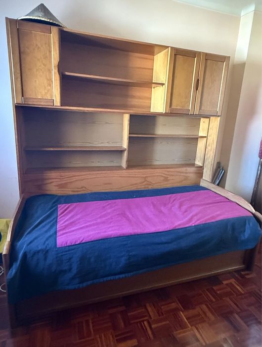 Cama estudio + roupeiro