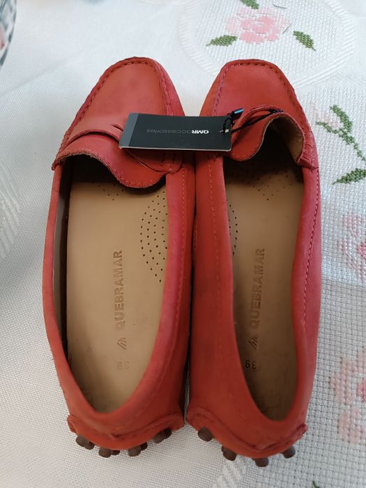 Mocassins novos da Quebramar, tamanho 39
