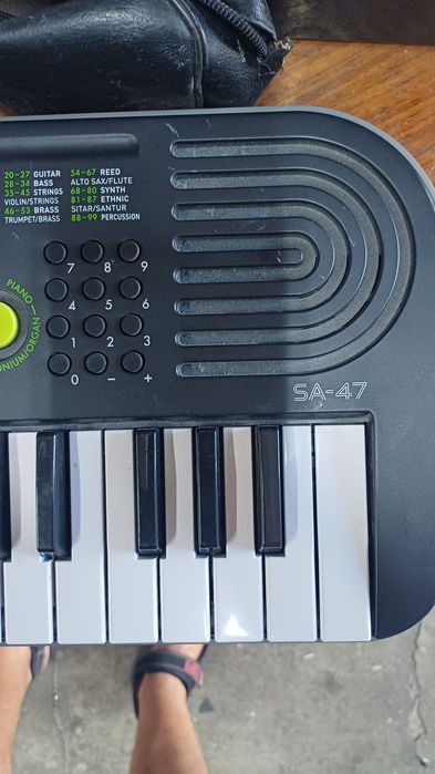 Pianinko CASIO SA-47