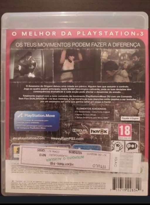 Heavy Rain PlayStation 3