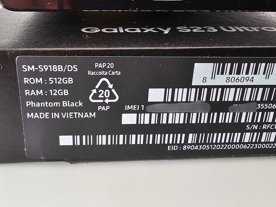 Samsung S23 Ultra. 512GB. Exelente