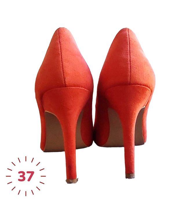 Sapatos Vermelhos Stiletto Primark 37