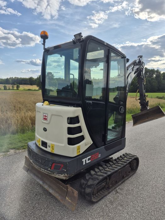 Minikoparka terex tc22 rok 2016