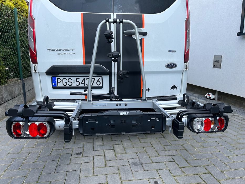 Bagaznik rowwerowy na hak 4 rowery Thule Euroclassic Pro  903 skladany